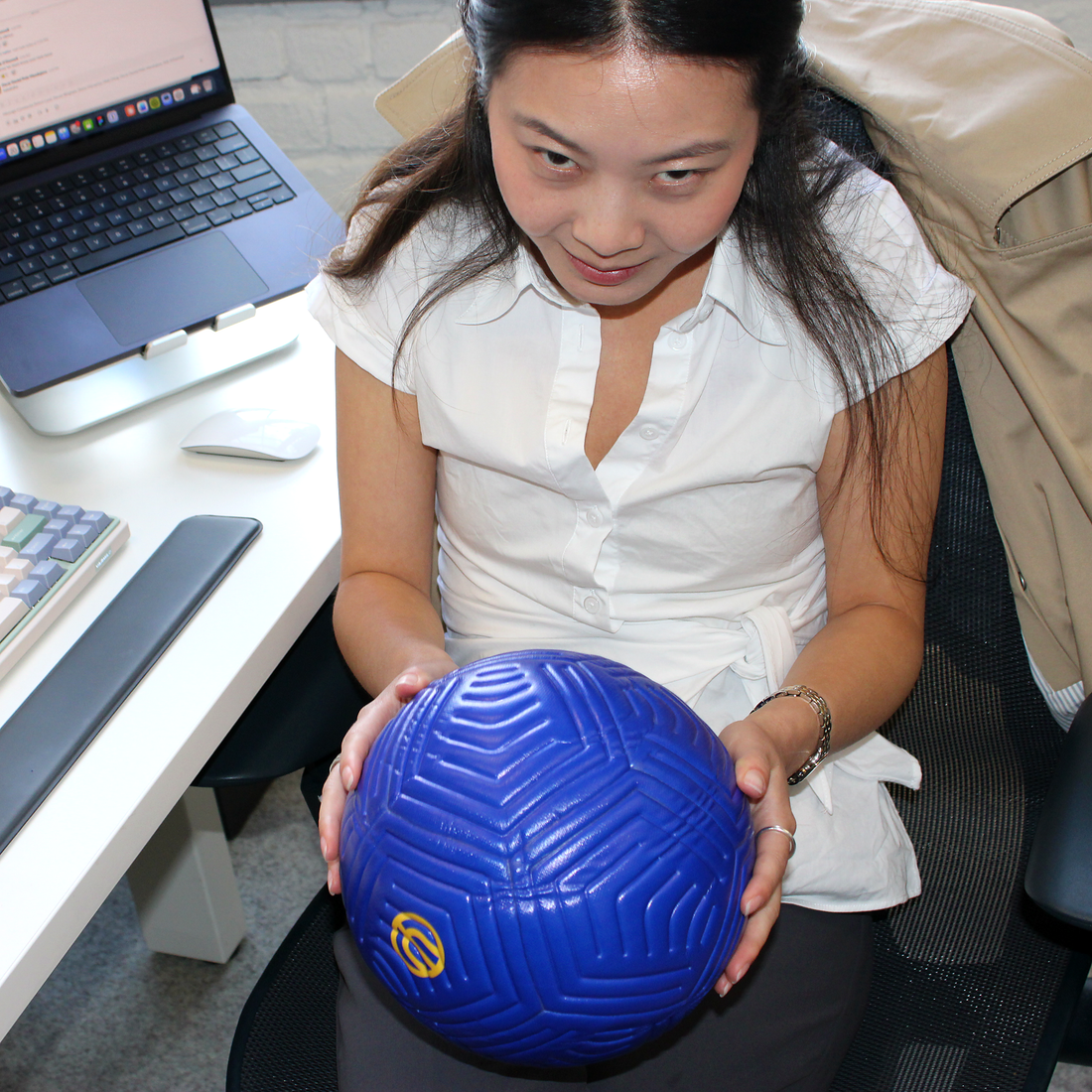 World Premium Soccer Ball - Blue