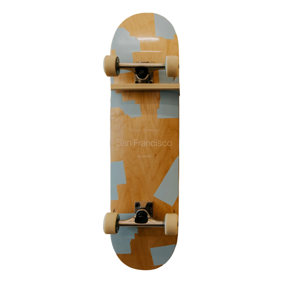 San Francisco Graphic Map Skate Deck