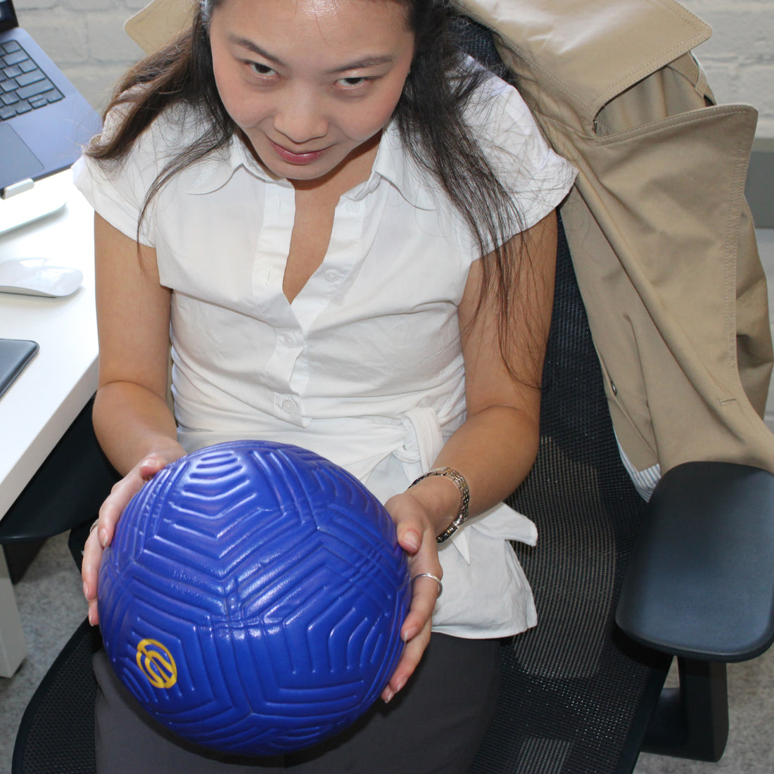 World Premium Soccer Ball - White